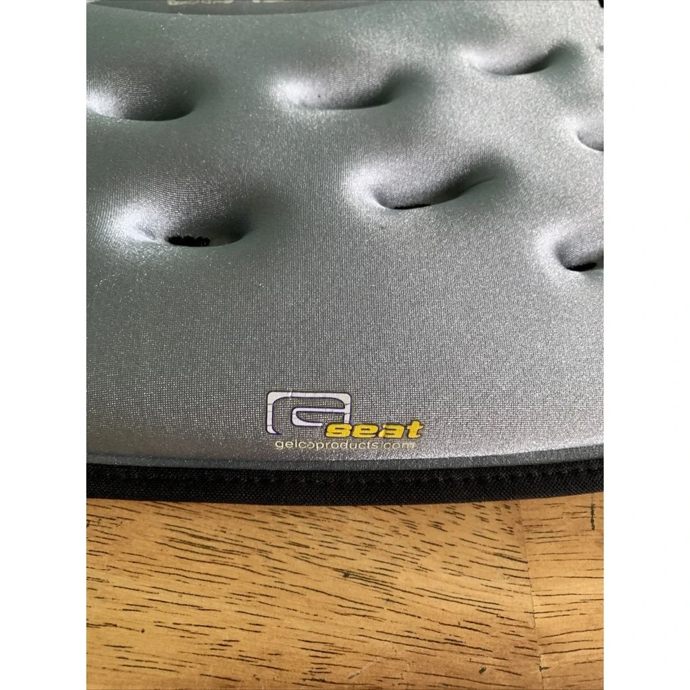 Gelco G Seat Gel Seat Pressure Relieving Portable Cushion W/Built in Handle